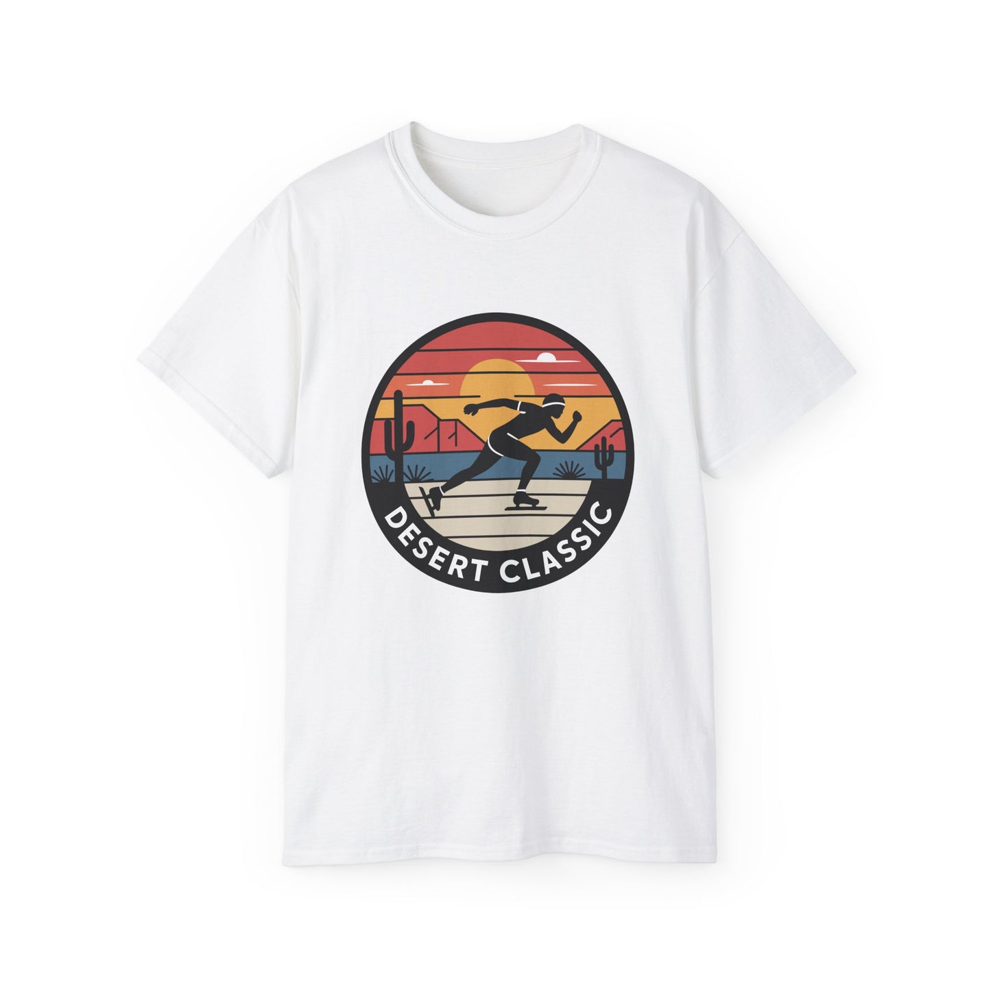 Desert Classic Unisex Ultra Cotton Tee, Casual Wear, Sports Shirt, Gift for Athletes, Team Spirit, Event T-Shirt