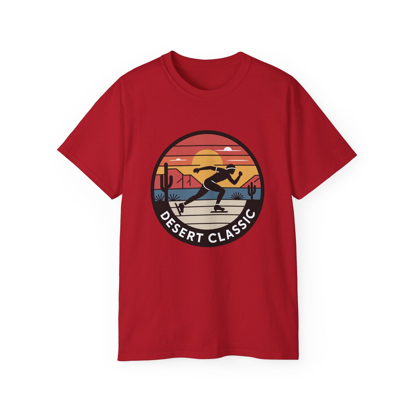 Desert Classic Unisex Ultra Cotton Tee, Casual Wear, Sports Shirt, Gift for Athletes, Team Spirit, Event T-Shirt