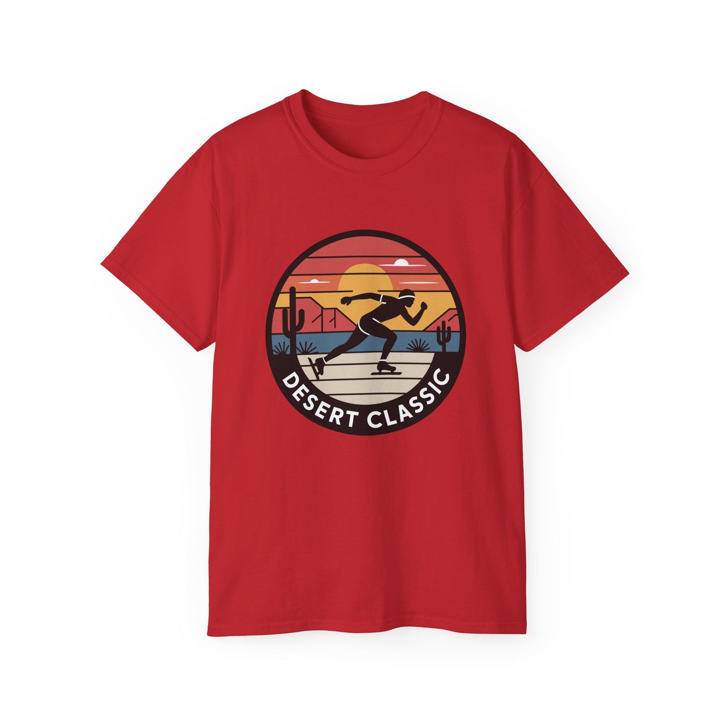 Desert Classic Unisex Ultra Cotton Tee, Casual Wear, Sports Shirt, Gift for Athletes, Team Spirit, Event T-Shirt