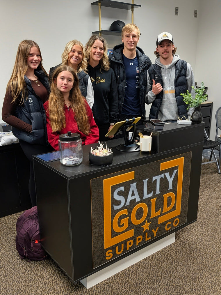 Jordan Stolz at Salty Gold Supply Co.