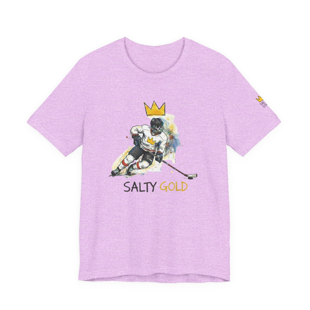 SALTY GOLD // SKELETON HOCKEY TEE