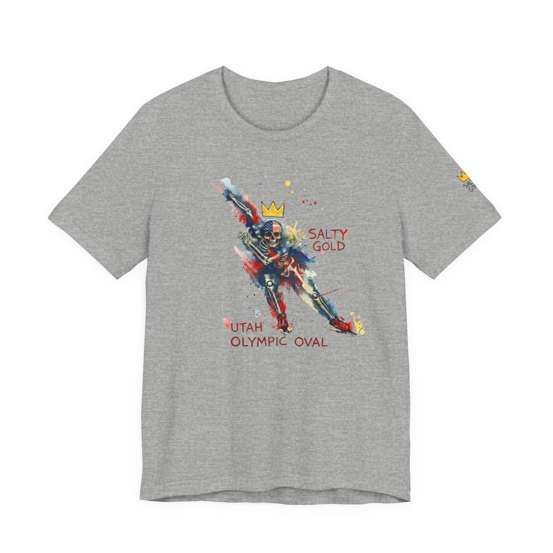 SALTY GOLD // LONG TRACK SKELETON TEE