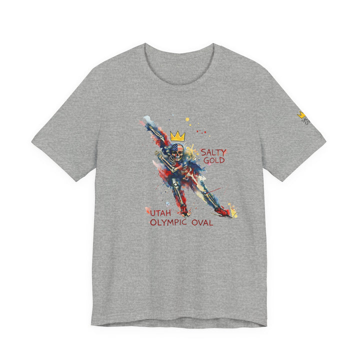SALTY GOLD // LONG TRACK SKELETON TEE