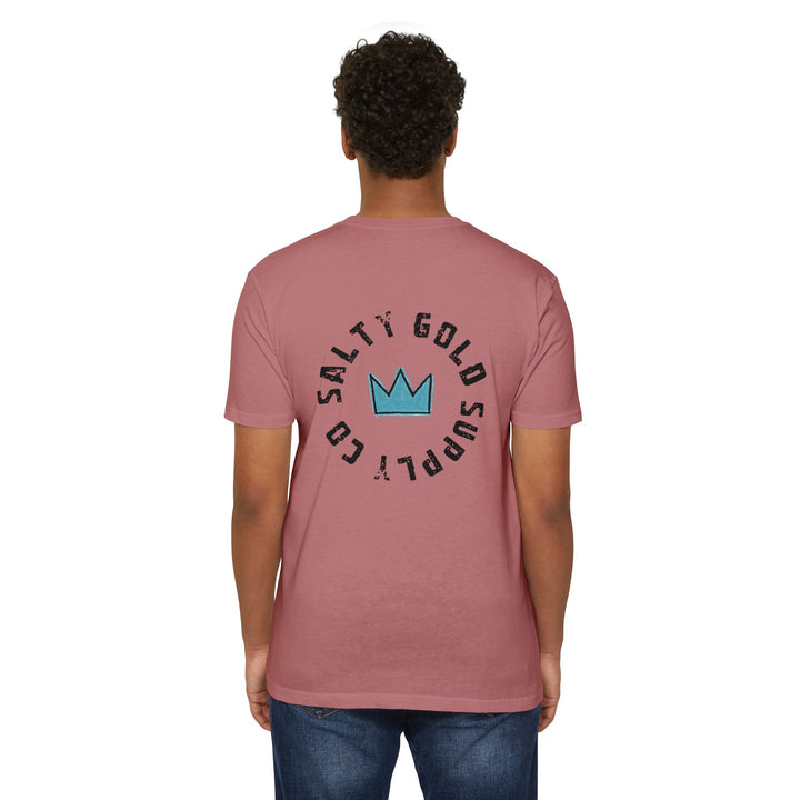 Salty Gold Crown T-Shirt — Vintage Logo Tee