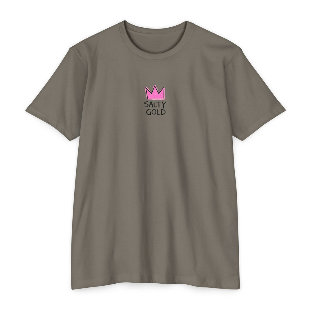 Salty Gold Pink Crown Tee