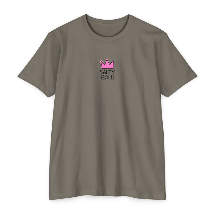 Salty Gold Pink Crown Tee
