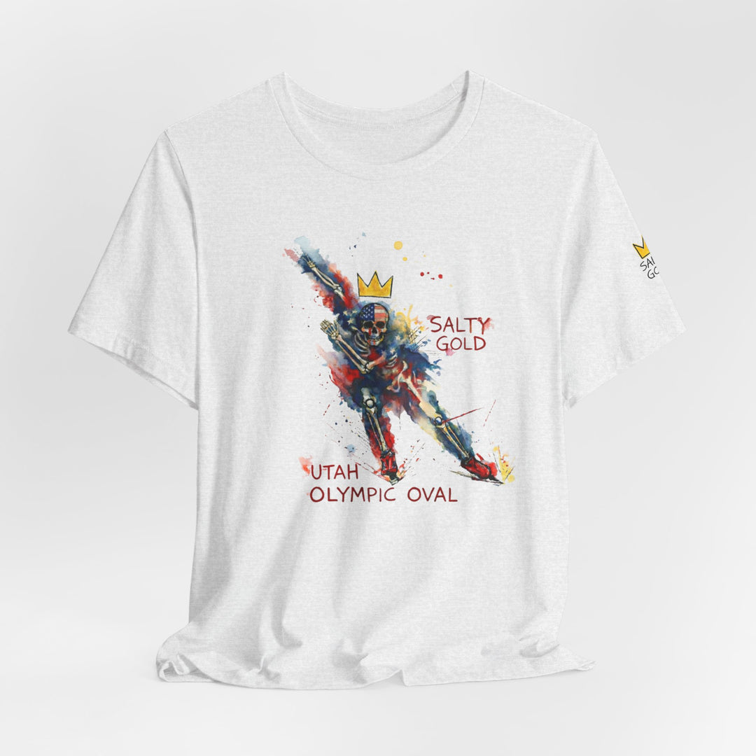 SALTY GOLD // LONG TRACK SKELETON TEE