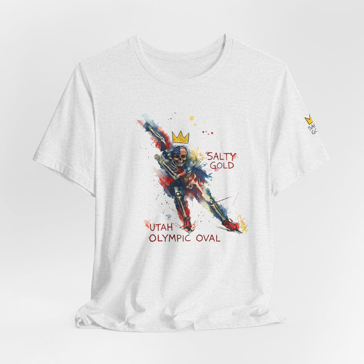 SALTY GOLD // LONG TRACK SKELETON TEE