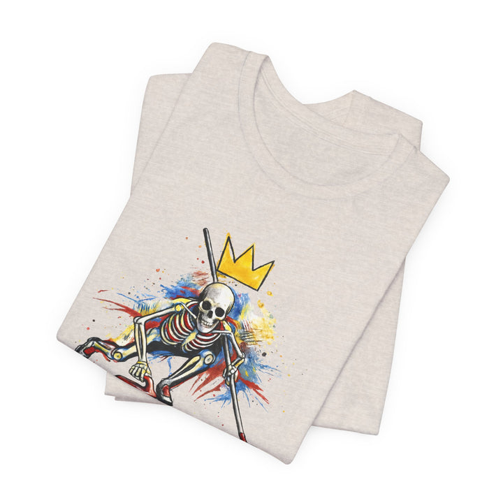 SALTY GOLD // SKELETON CURLING SWEEP TEE