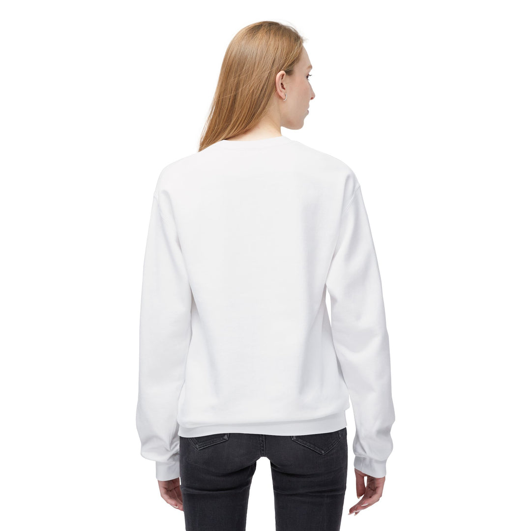 Curling Crewneck Sweatshirt - Red Script Curling Pullover