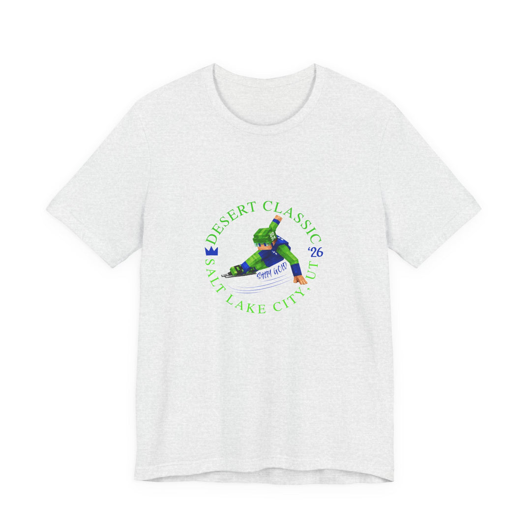 Desert Classic Block Character Tee (Blue Lettering)