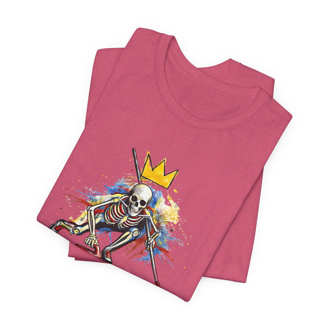 SALTY GOLD // SKELETON CURLING SWEEP TEE