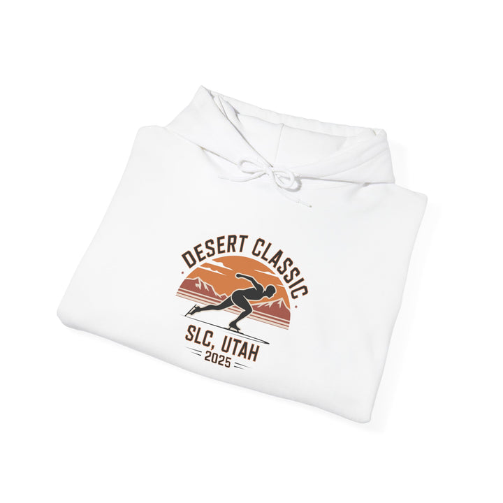 Speed Skating Desert Classic Hoodie - Salt Lake City Utah - Printify | Salty Gold Supply Co.