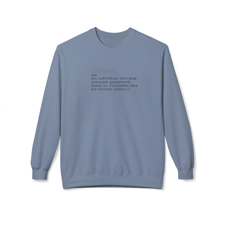 Ice Tech - Curling sweatshirt - Printify | Salty Gold Supply Co.