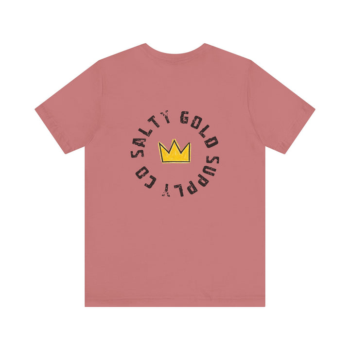 Salty Gold Supply Co. Crown Tee