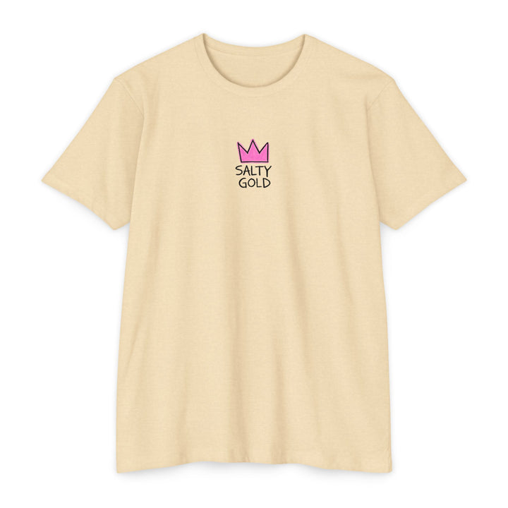 Salty Gold Pink Crown Tee
