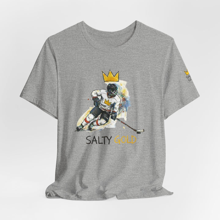 SALTY GOLD // SKELETON HOCKEY TEE