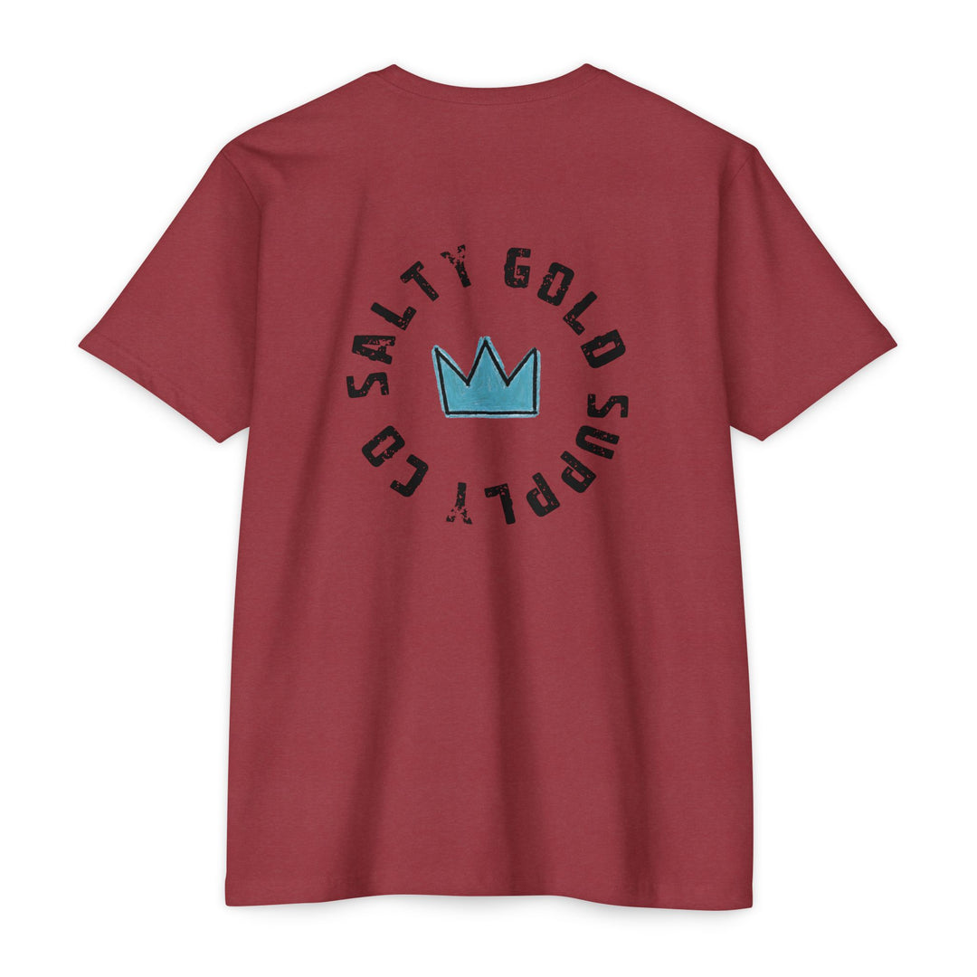 Salty Gold Crown T-Shirt — Vintage Logo Tee