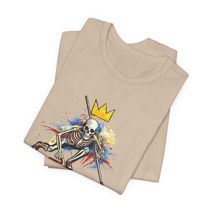 SALTY GOLD // SKELETON CURLING SWEEP TEE