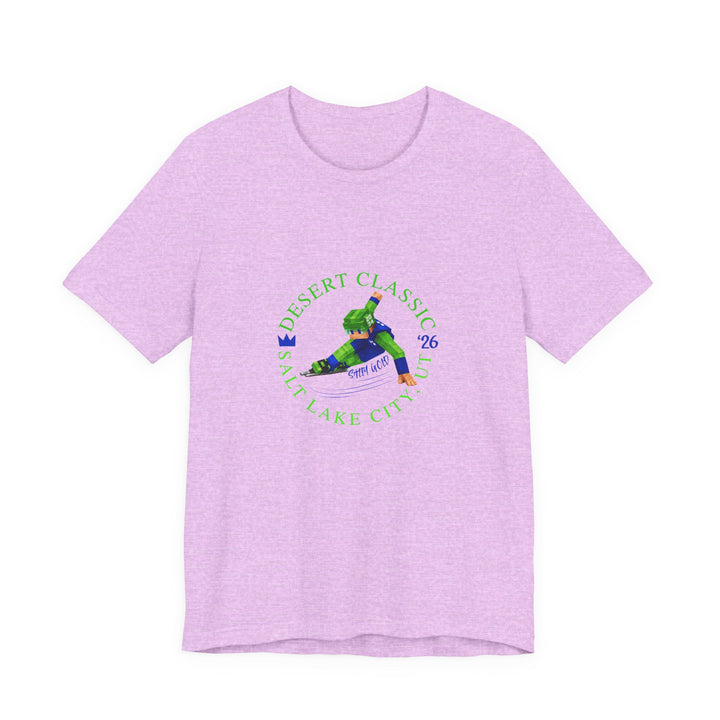 Desert Classic Block Character Tee (Blue Lettering)