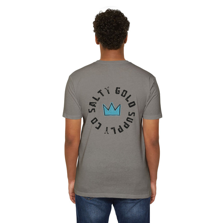 Salty Gold Crown T-Shirt — Vintage Logo Tee