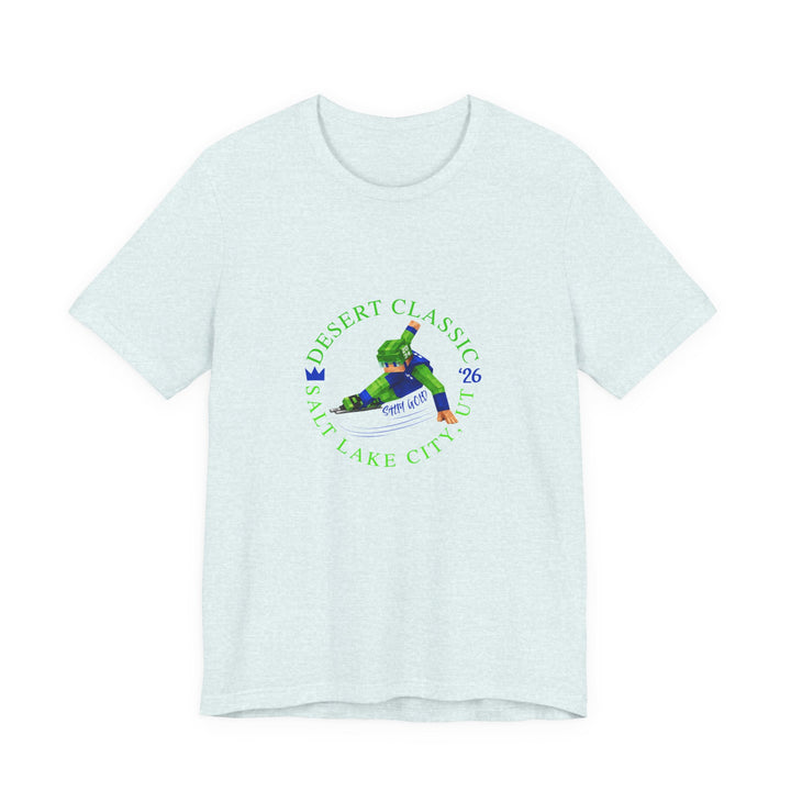 Desert Classic Block Character Tee (Blue Lettering)