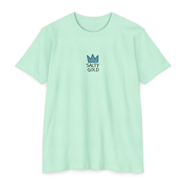 Salty Gold Crown T-Shirt — Vintage Logo Tee