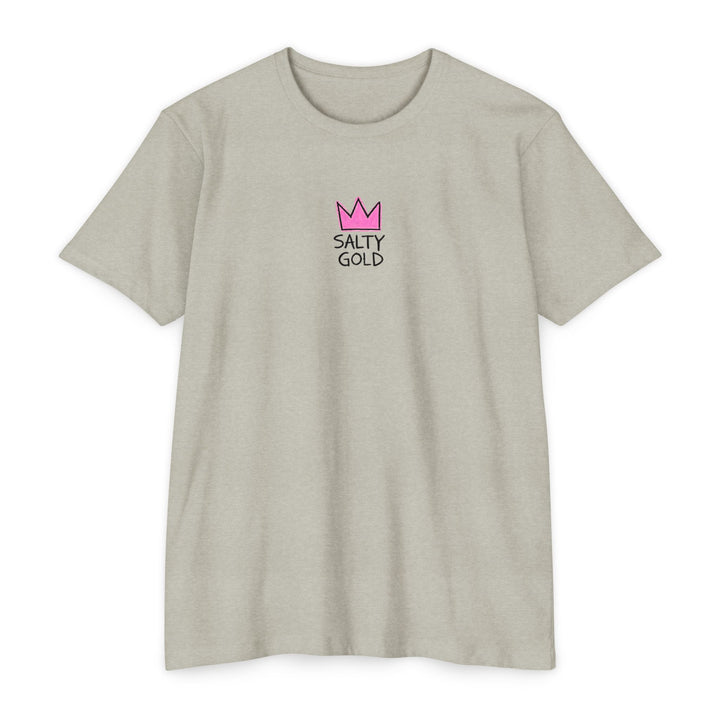 Salty Gold Pink Crown Tee