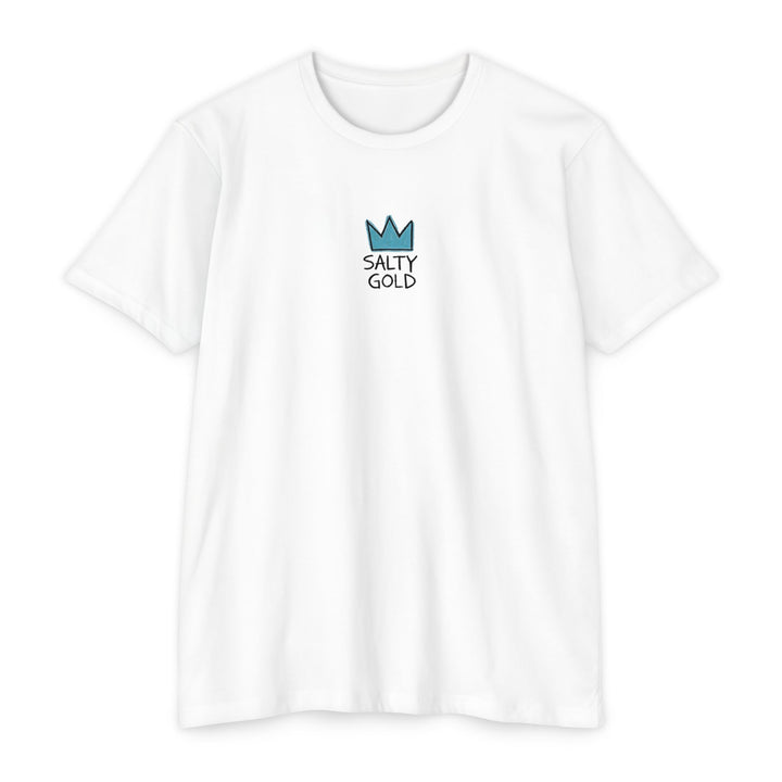 Salty Gold Crown T-Shirt — Vintage Logo Tee