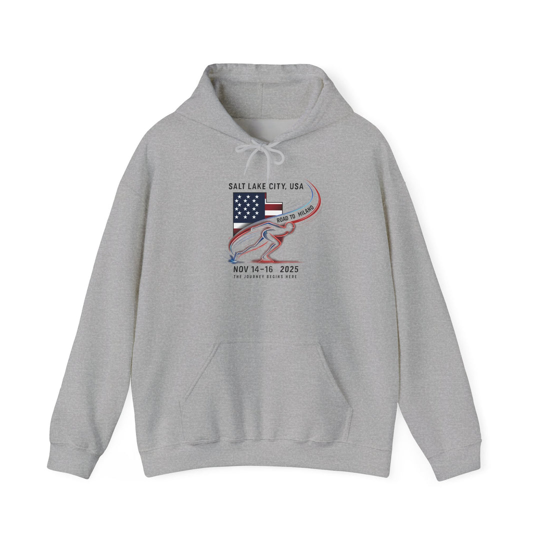 Salt Lake City 2025 Hoodie - Printify | Salty Gold Supply Co.