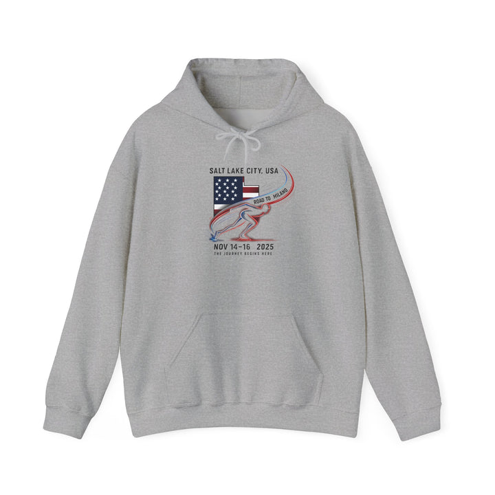 Salt Lake City 2025 Hoodie - Printify | Salty Gold Supply Co.