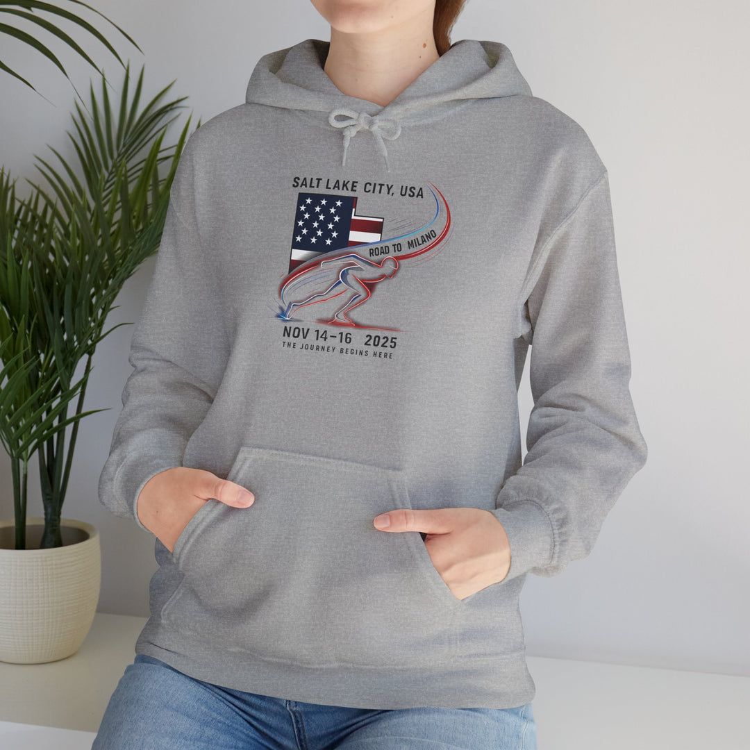 Salt Lake City 2025 Hoodie - Printify | Salty Gold Supply Co.