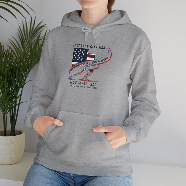Salt Lake City 2025 Hoodie - Printify | Salty Gold Supply Co.