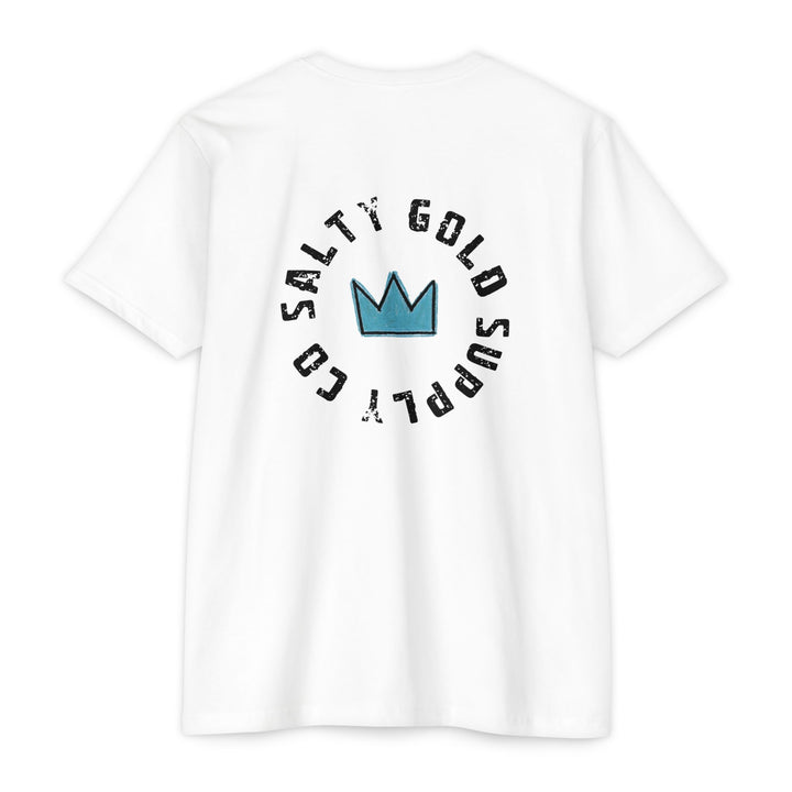 Salty Gold Crown T-Shirt — Vintage Logo Tee