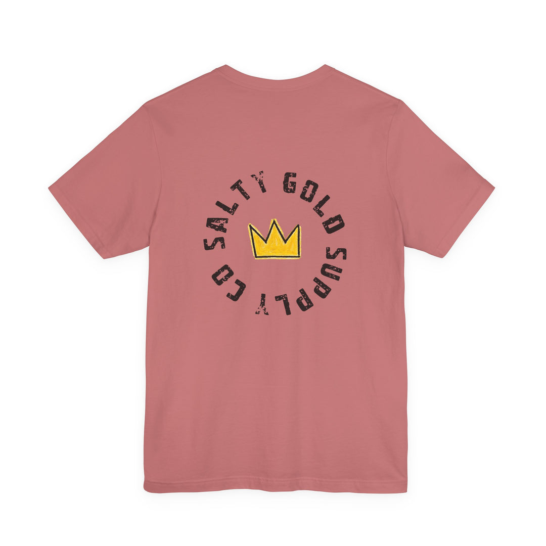Salty Gold Supply Co. Crown Tee