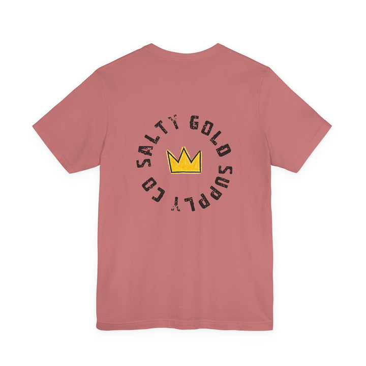 Salty Gold Supply Co. Crown Tee