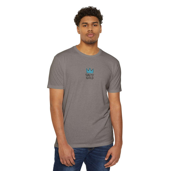 Salty Gold Crown T-Shirt — Vintage Logo Tee