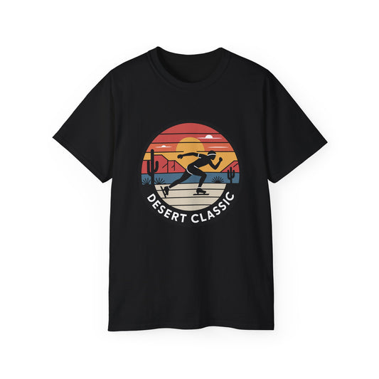 Desert Classic Unisex Ultra Cotton Tee, Casual Wear, Sports Shirt, Gift for Athletes, Team Spirit, Event T-Shirt