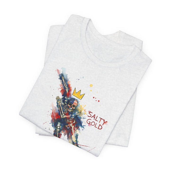 SALTY GOLD // LONG TRACK SKELETON TEE
