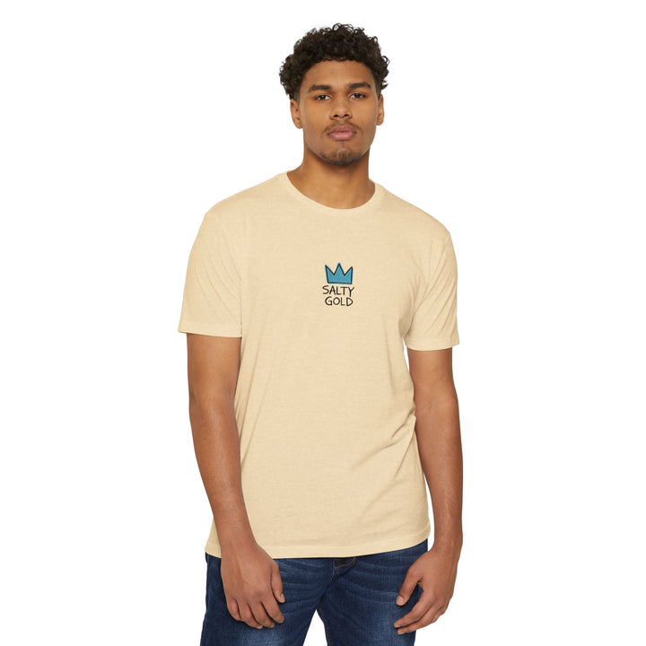 Salty Gold Crown T-Shirt — Vintage Logo Tee