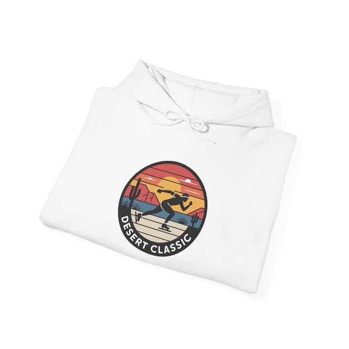 Speed Skating Desert Classic Hoodie - Salt Lake City Utah - Printify | Salty Gold Supply Co.