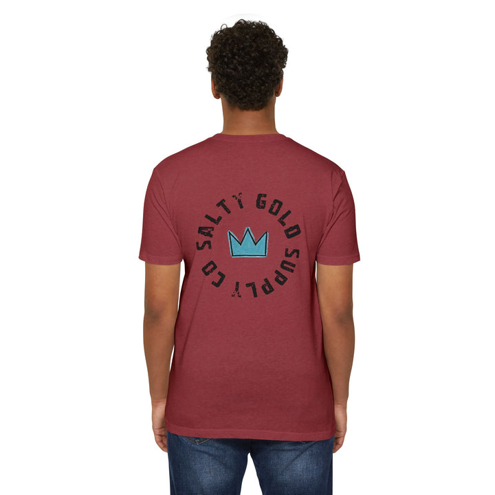 Salty Gold Crown T-Shirt — Vintage Logo Tee