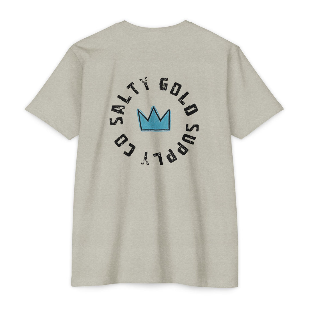 Salty Gold Crown T-Shirt — Vintage Logo Tee