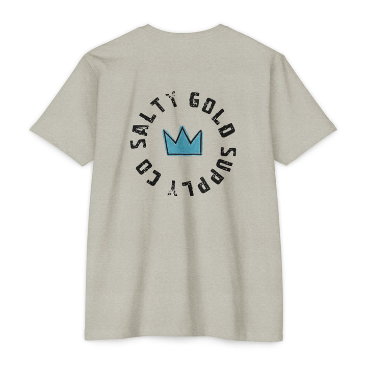 Salty Gold Crown T-Shirt — Vintage Logo Tee