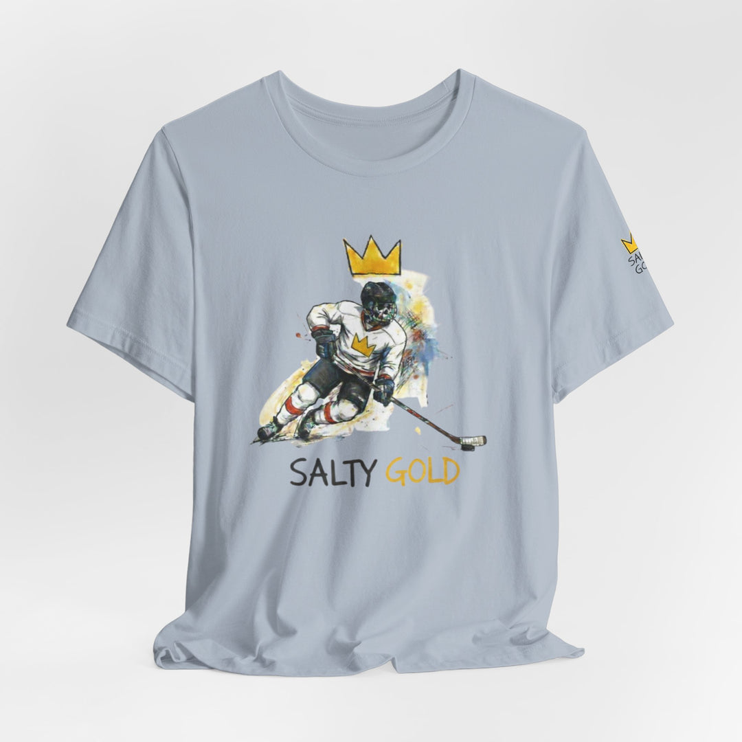 SALTY GOLD // SKELETON HOCKEY TEE