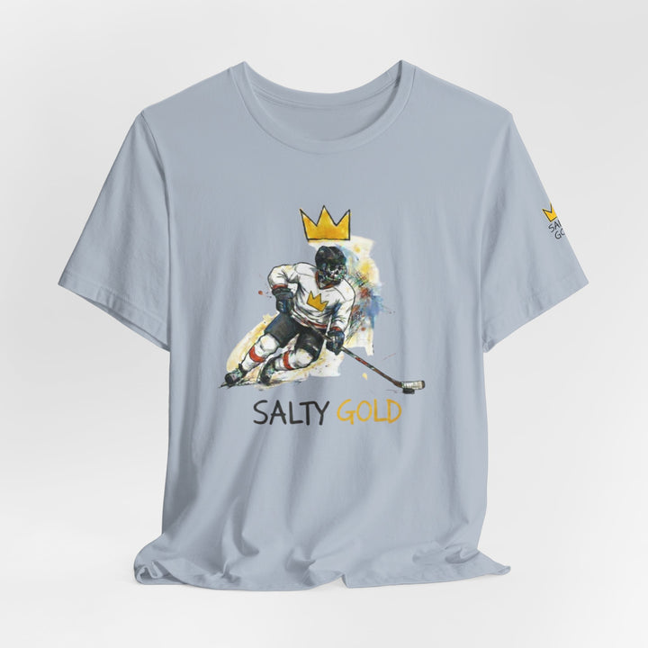 SALTY GOLD // SKELETON HOCKEY TEE