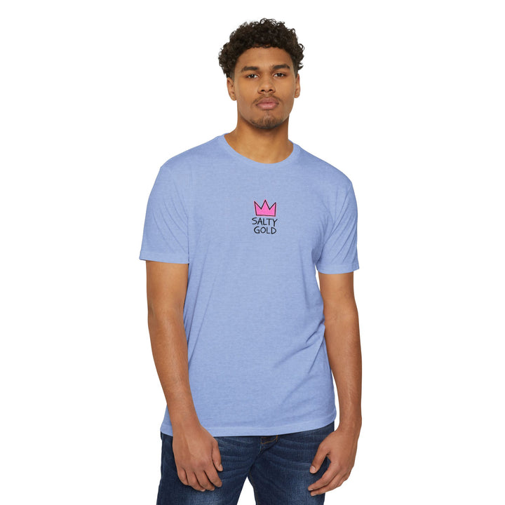 Salty Gold Pink Crown Tee