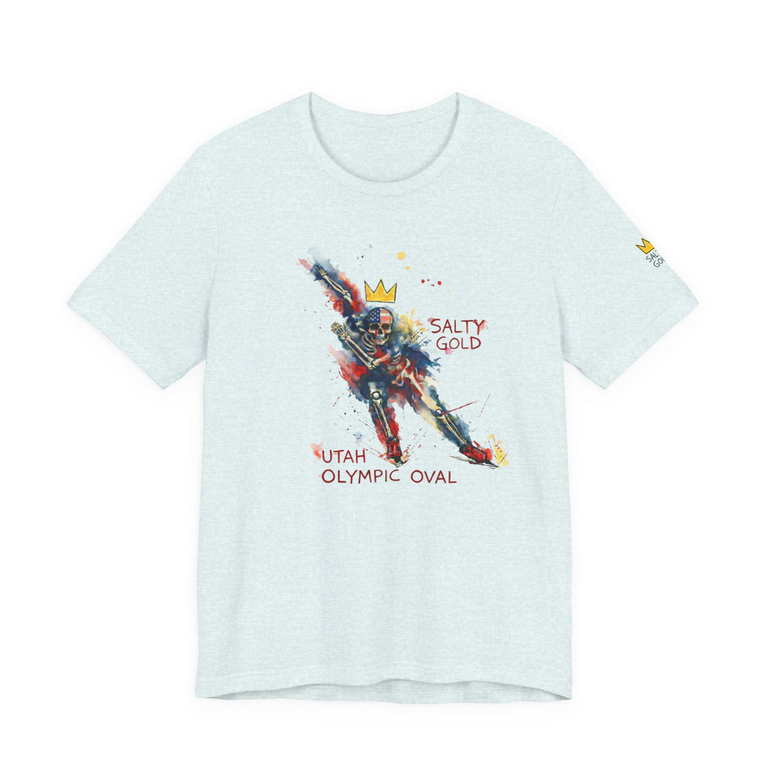 SALTY GOLD // LONG TRACK SKELETON TEE
