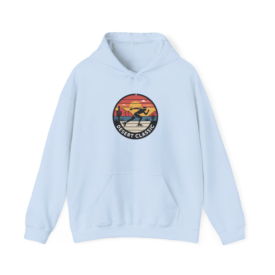 Speed Skating Desert Classic Hoodie - Salt Lake City Utah - Printify | Salty Gold Supply Co.