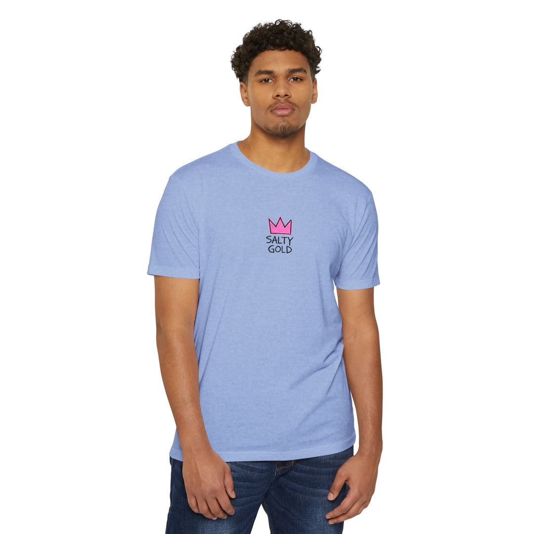 Salty Gold Pink Crown Tee